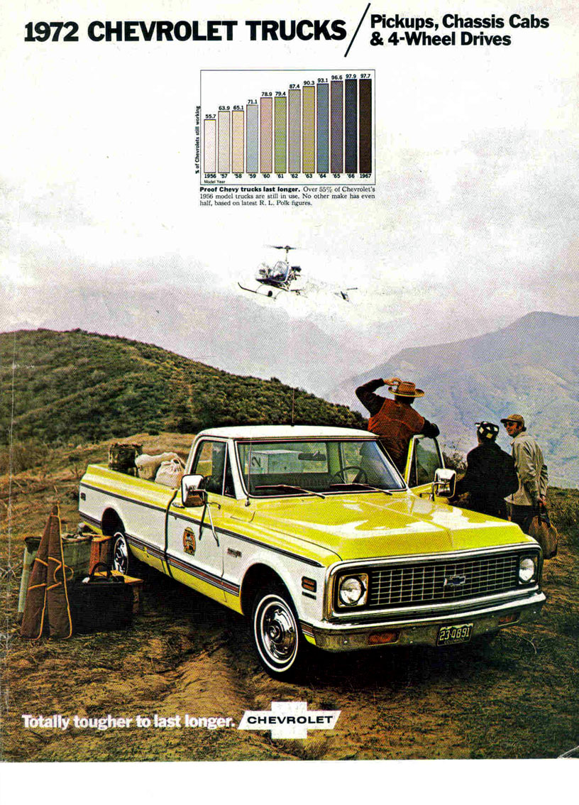 1972 Chevrolet Trucks Brochure Page 9